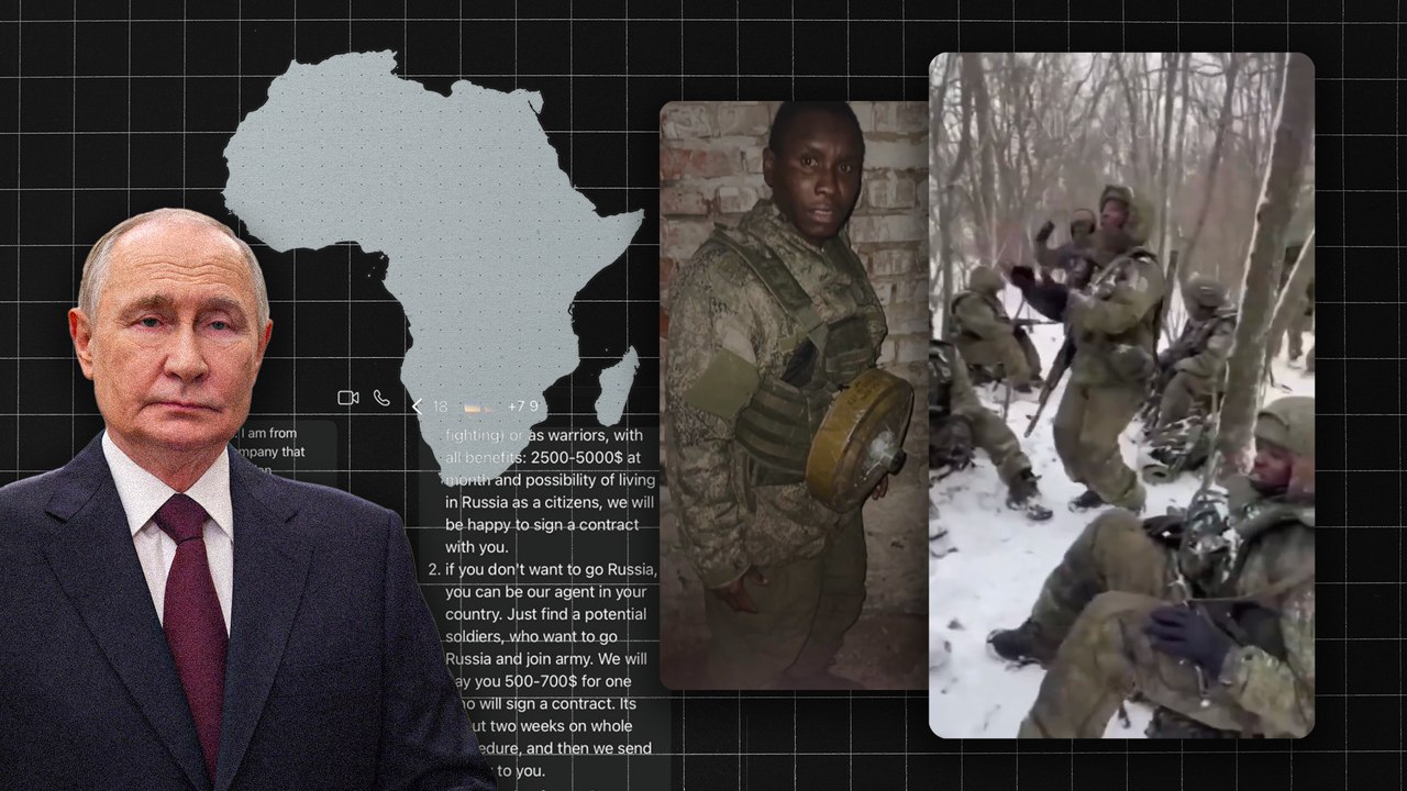 Comment la Russie piège des Africains pour les envoyer sur le front en Ukraine