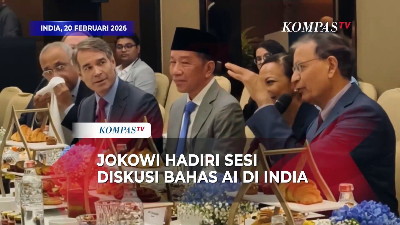 Jokowi Hadiri Sesi Diskusi Bloomberg New Economy Forum di India, Bahas Soal Kecerdasan Buatan!