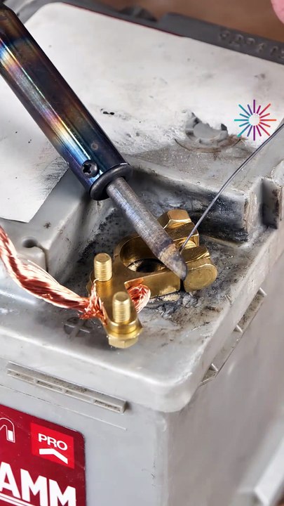 Battery terminal makeover⏱️🔧