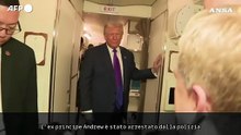 Trump: "L'arresto dell'ex principe Andrea una cosa molto triste. Re Carlo un uomo fantastico"