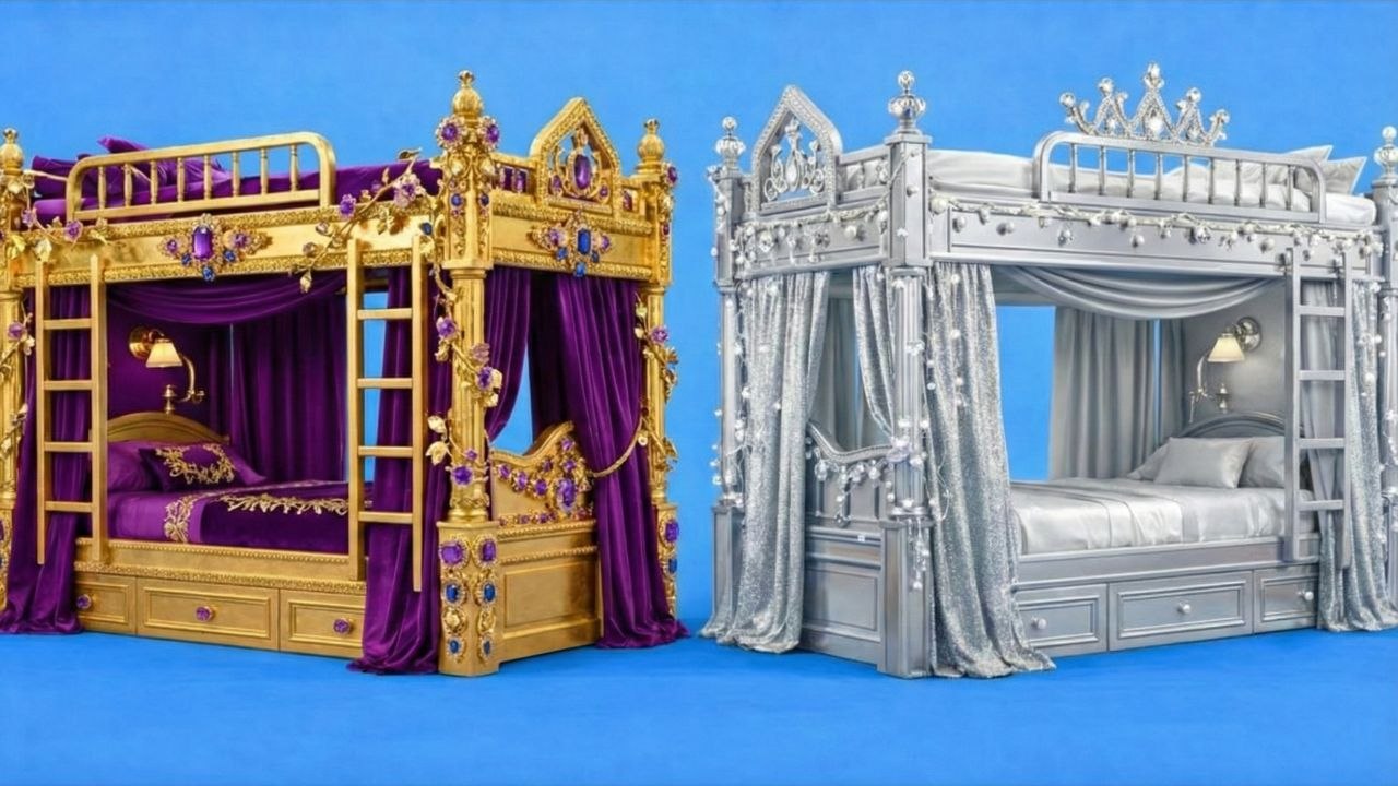 Rénovation de Chambre OR vs ARGENT 💎 Meilleure...