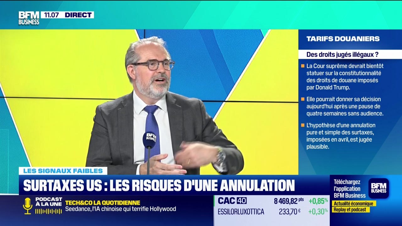 Les signaux faibles : Surtaxe US, les risque d'une annulation - 20/02