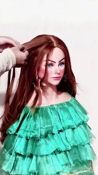 Easy open hairstyle