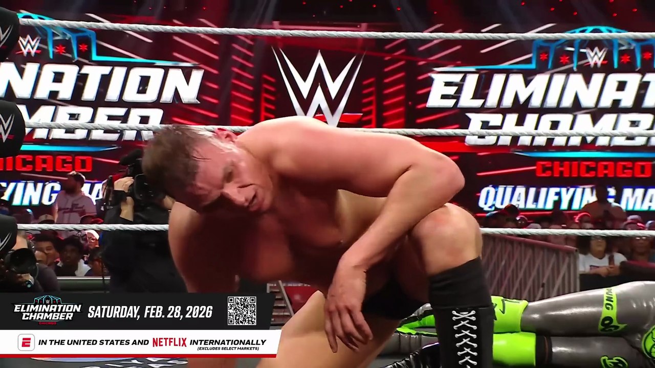 Je’Von Evans qualifies for the Elimination Chamber Raw highlights, Feb. 16, 2026