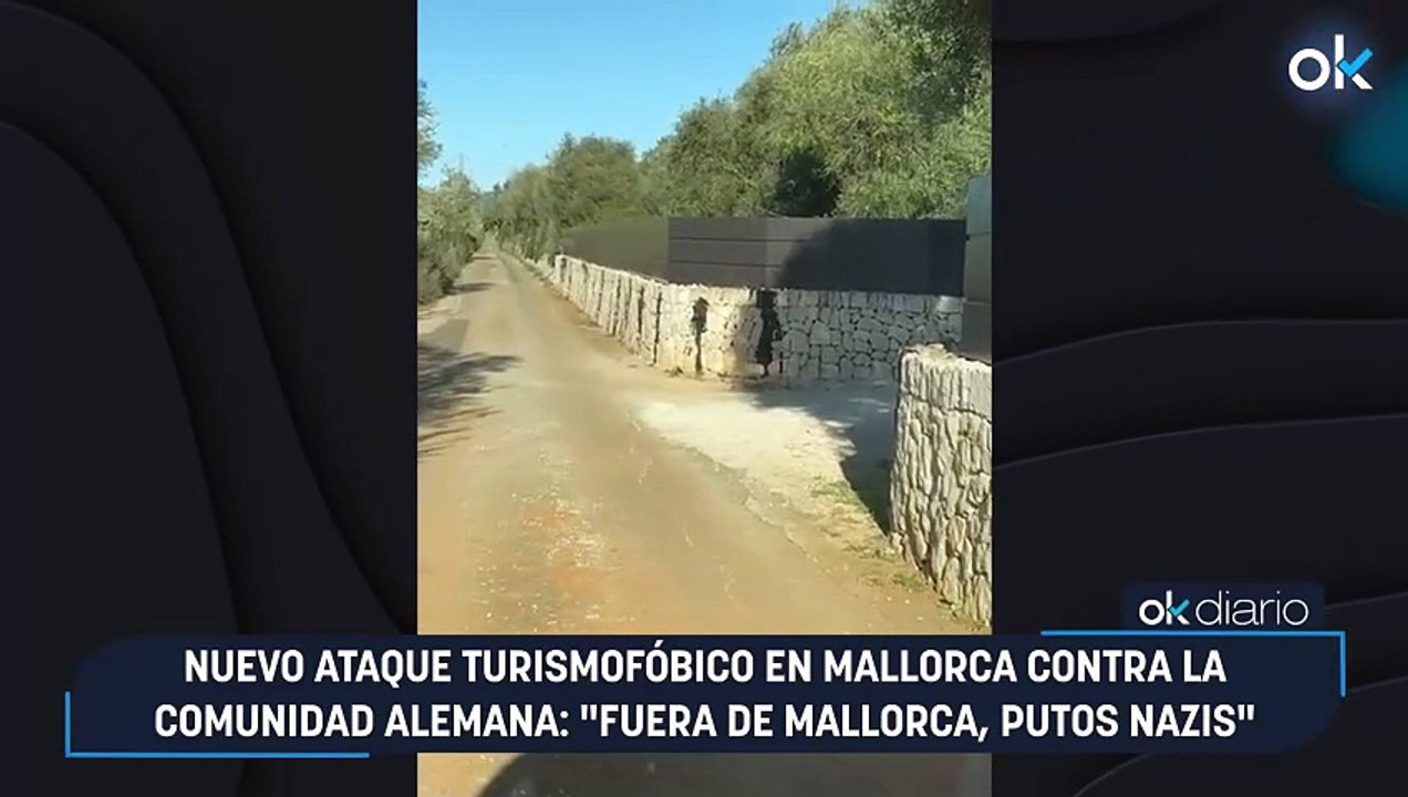 Nuevo ataque turismofóbico en Mallorca contra la comunidad alemana: "Fuera de Mallorca, putos nazis"