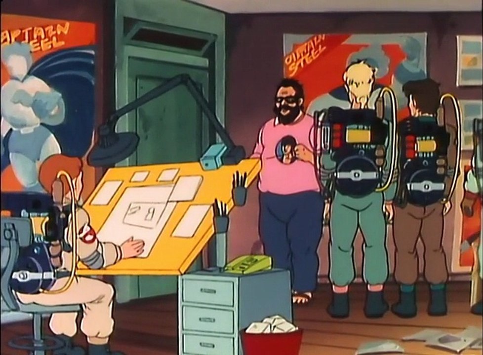 S02-Ep-04-Captain Steel Sves the Day 👻 DVD-The Real Ghostbusters - Complete Series