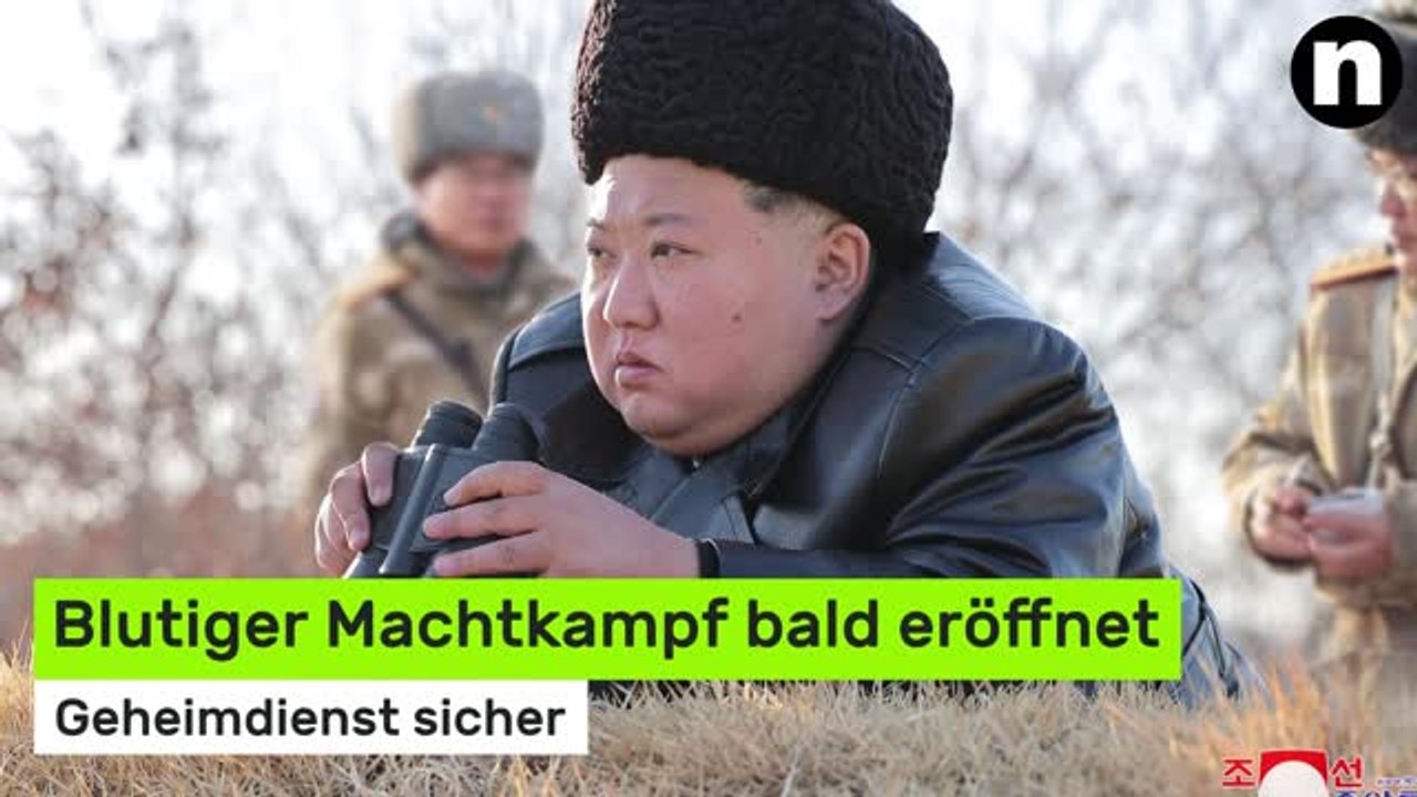 Kim Jong Un: Geheimdienst sicher - blutiger Machtkampf bald eröffnet