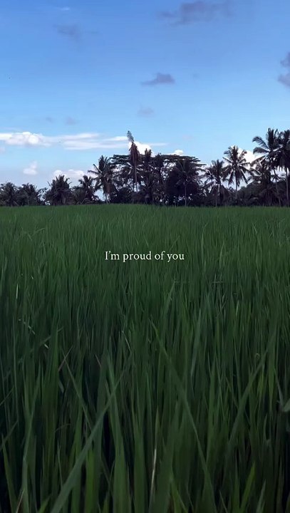 I’m Proud of You — Even If No One Said It