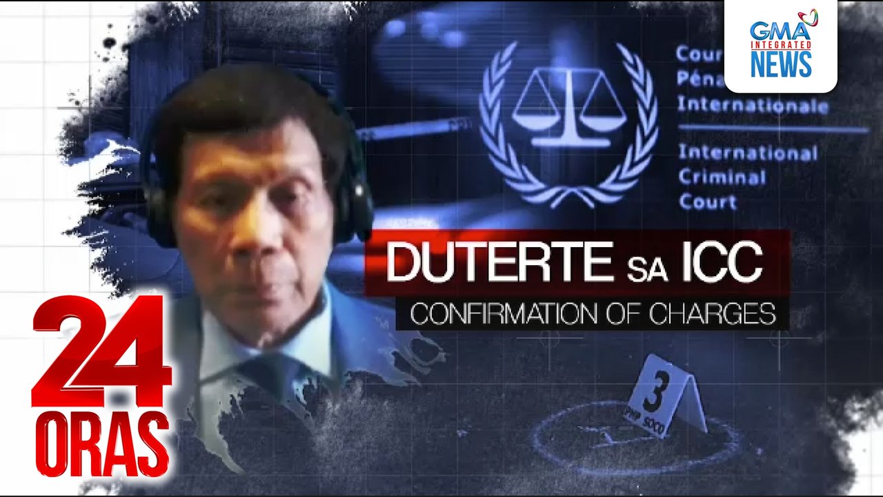 ICC Pre-Trial Chamber I, pinayagan ang hiling ni ex-Pres. Duterte na ‘di dumalo sa confirmation of charges hearing | 24 Oras