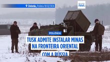 Tusk diz que a Polónia poderá explorar a sua fronteira oriental ao sair oficialmente da Convenção de Ottawa