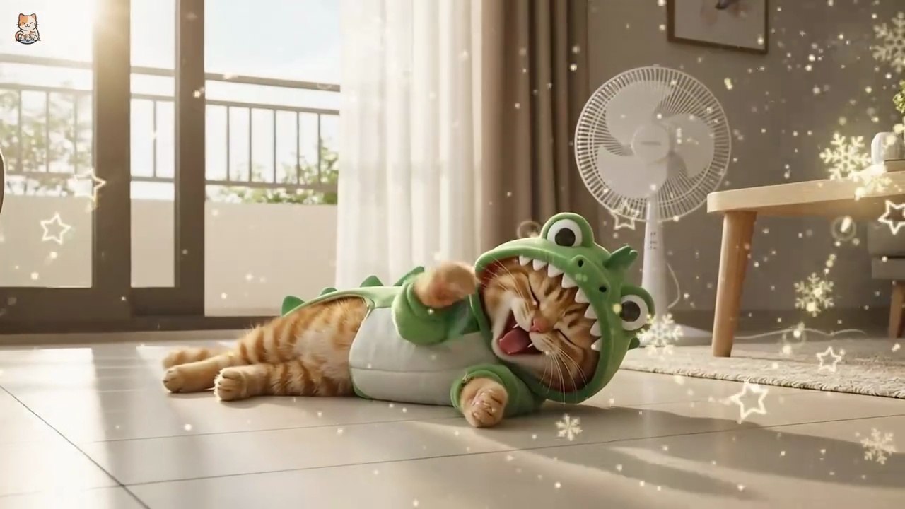 Cat Story - Ginger Kitten's First Beach Day with Mama Cat - Mama Cat and  Kitten - Funny Cat Videos