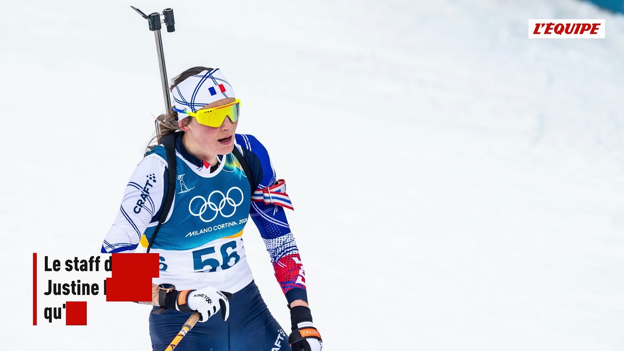 Championne olympique en titre, Justine Braisaz-Bouchet sera alignée en mass-start aux dépens de Camille Bened - JO 2026 - Biathlon (F)
