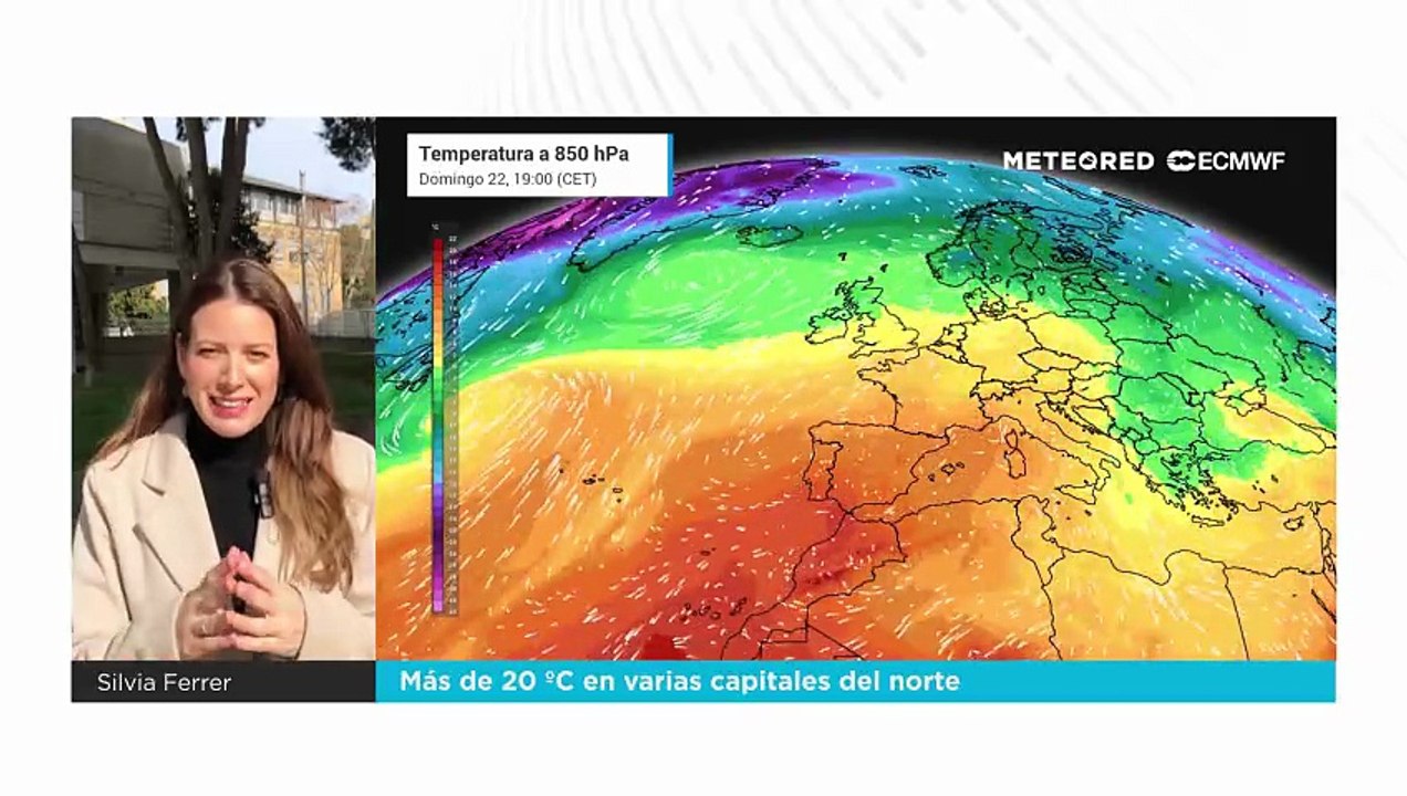 En los próximos días varias capitales del norte de España pasarán de los 20 ºC