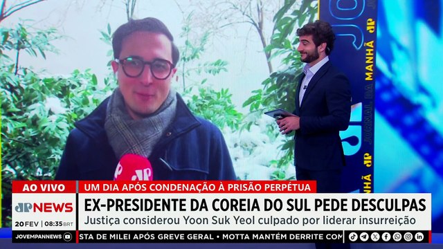 Ex-presidente da Coreia do Sul pede desculpa após condenação à prisão perpétua