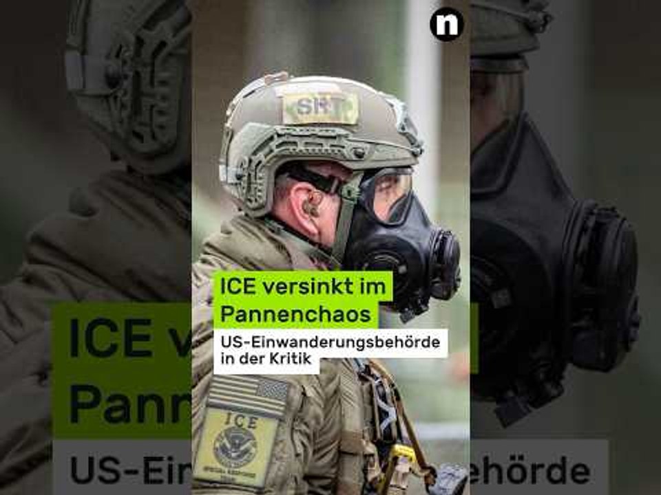 Donald Trump: US-Einwanderungsbehörde in der Kritik – ICE versinkt im Pannenchaos
