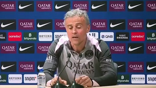 Luis Enrique : Lens, « une motivation pour nous » - Foot - Ligue 1 - PSG