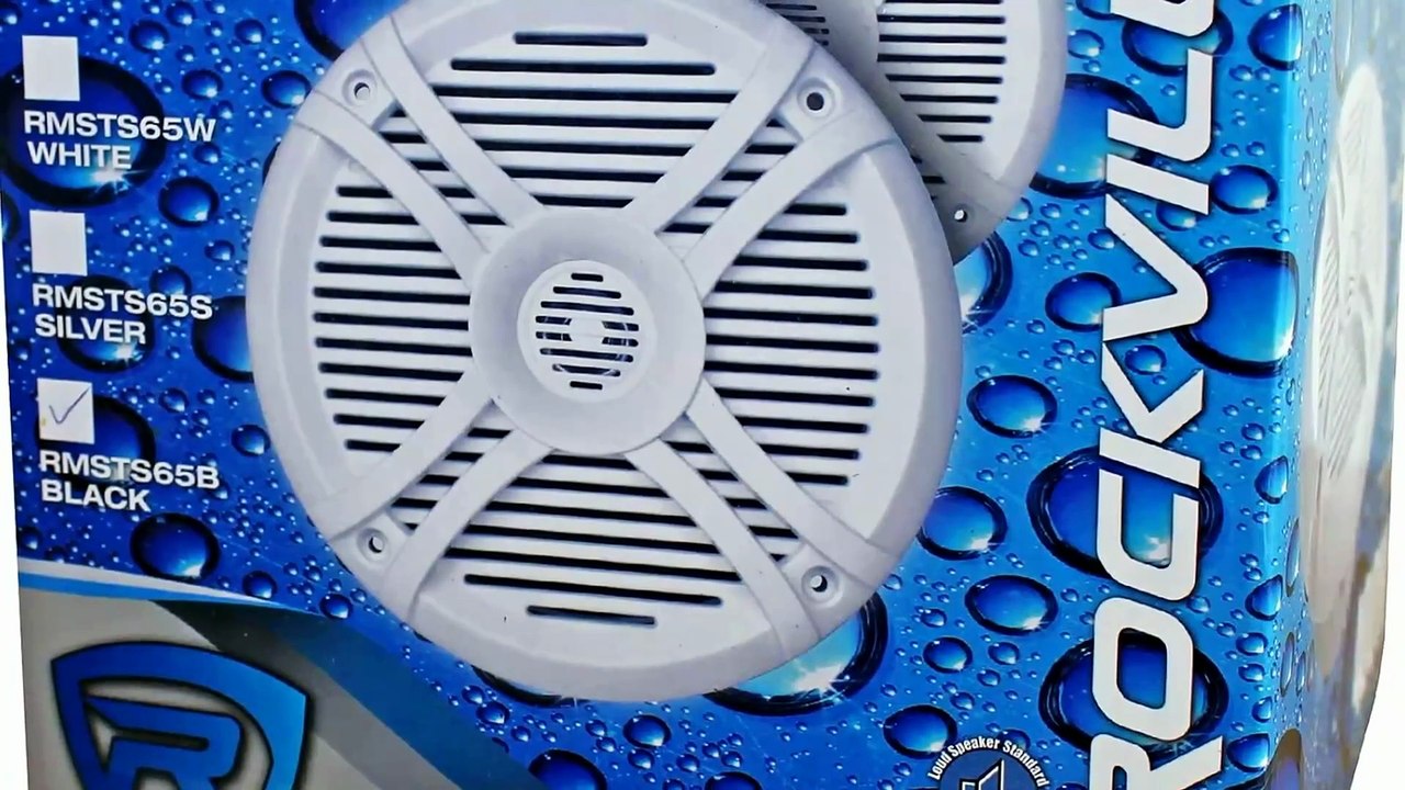 Rockville 800W Marine Speakers Review: Waterproof 6.5" Boat Audio