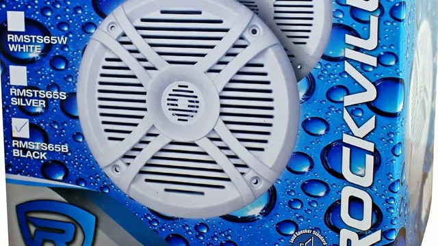 Rockville 800W Marine Speakers Review: Waterproof 6.5 Boat Audio