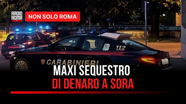 Maxi sequestro a Sora, famiglia campana fermata con un carico da migliaia di euro
