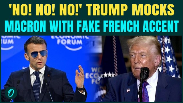 Trump MOCKS Macron With Fake French Accent in Georgia Rally | ‘No, No, No!’ Moment Goes VIRAL