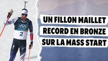 Mass start - Un Fillon Maillet record décroche le bronze