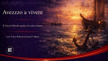 Avezzo a vivere (Vaccai | Fifth ) Low Voice Rehearsal Track