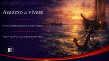 Avezzo a vivere ( Vaccai  | Fifth) High Voice Piano accompaniment