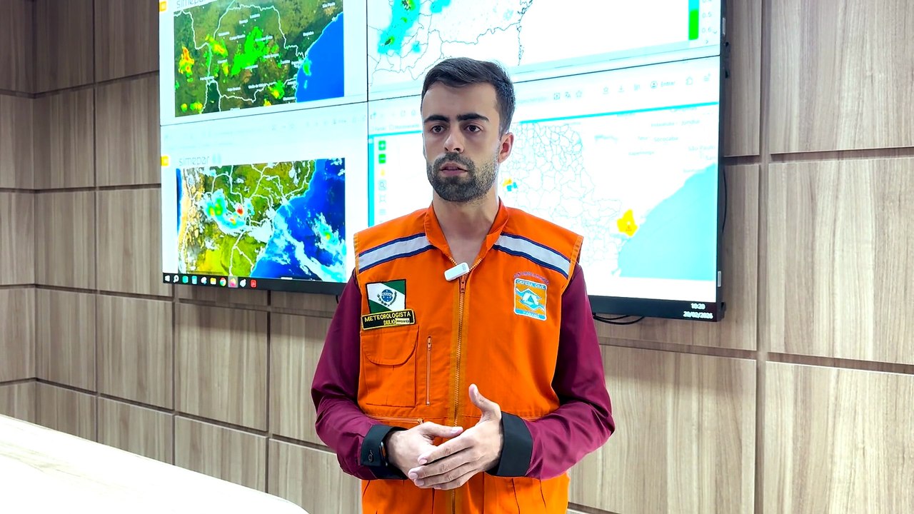 Estado terá tempestades e altos volumes de chuva neste fim de semana