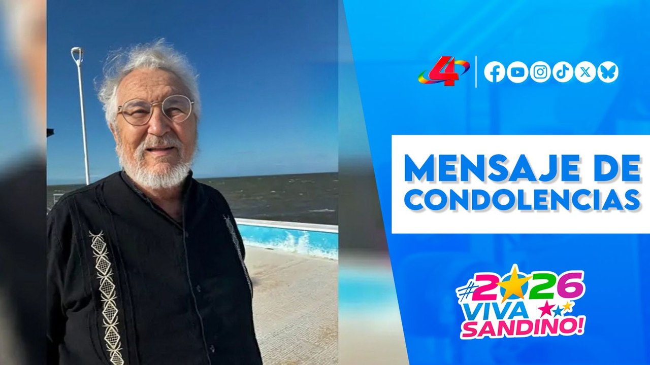 Condolencias de Nicaragua por el fallecimiento del escritor Luis Varese 🕊️