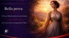 Bella prova ( Vaccai  | Sixth ) Low Voice Piano accompaniment