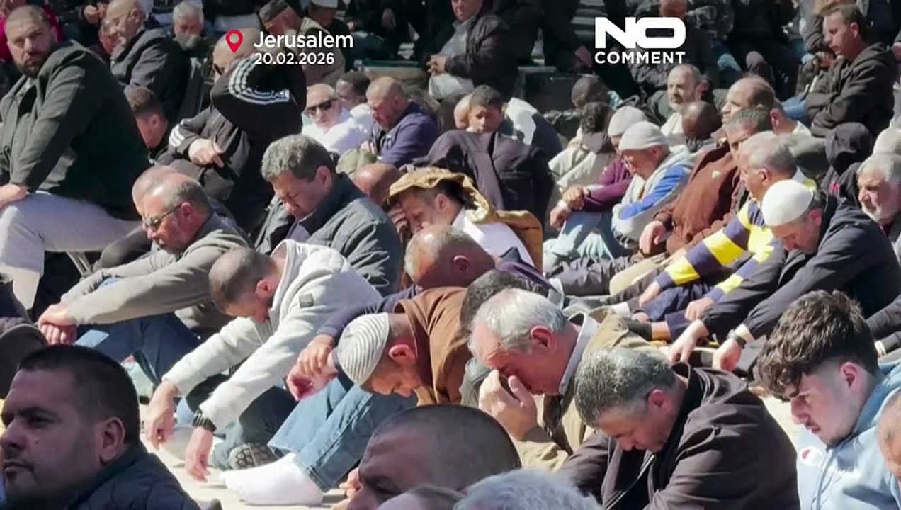 Erster Ramadan-Freitag: Massengebete an al-Aqsa und in Trümmern von Gaza