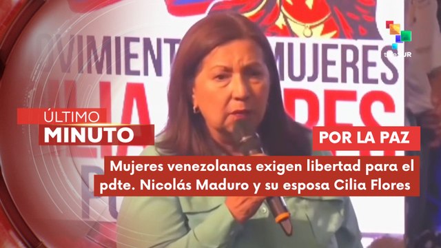 Venezuela desarrolla foro del Movimiento de Mujeres Cilia Flores por la paz
