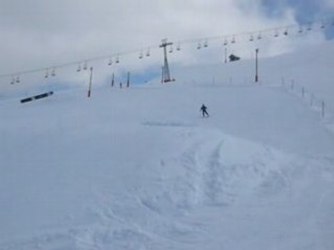 Une de mes plus belles cascades en ski