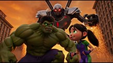 Hulk and His Daughter vs Giant Robot  Emotional Superhero Rescue Story