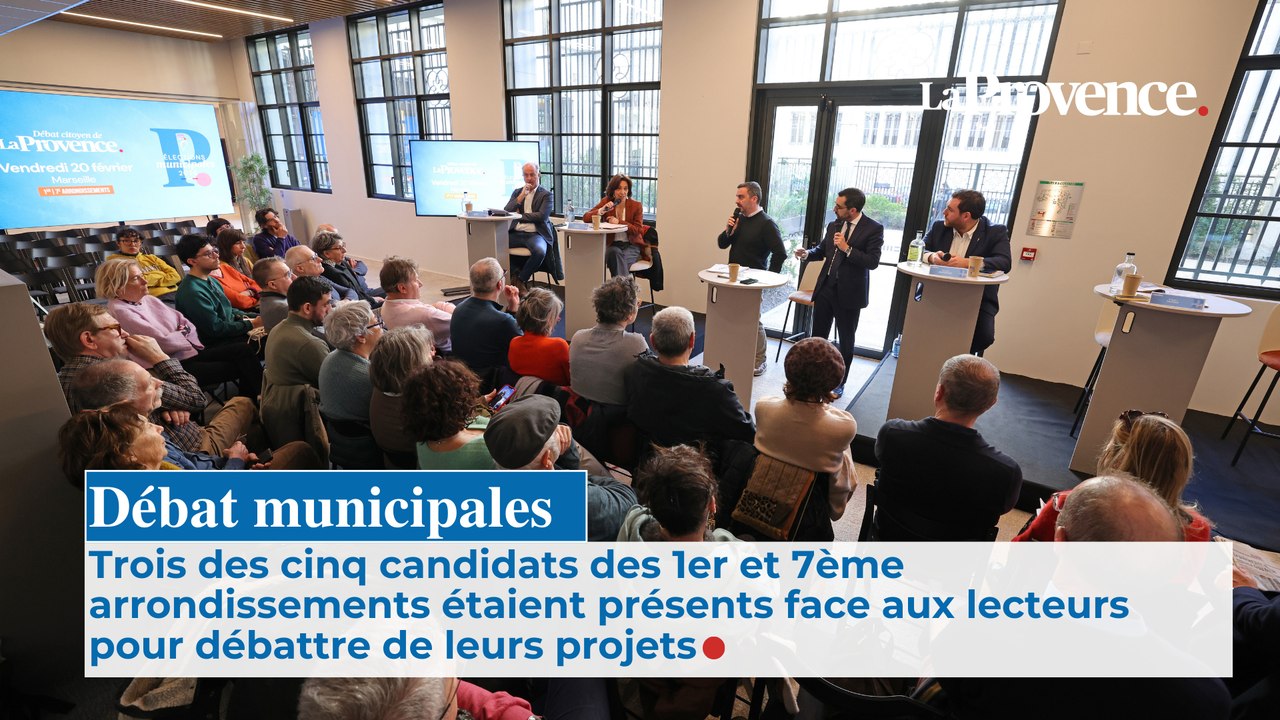 Municipales 2026 à Marseille : le centre-ville au cœur des préoccupations des candidats