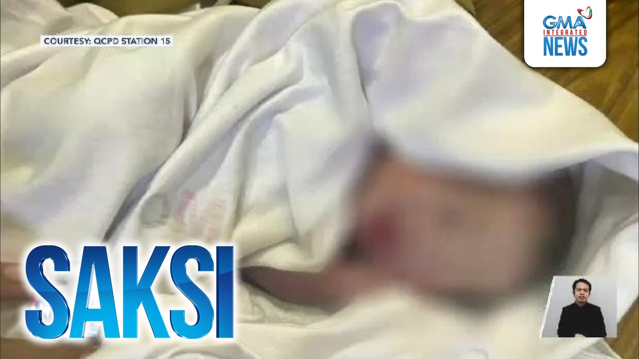 Bagong-silang na sanggol, isinilid sa eco bag at itinapon sa tambak ng basura ng sariling ina | Saksi