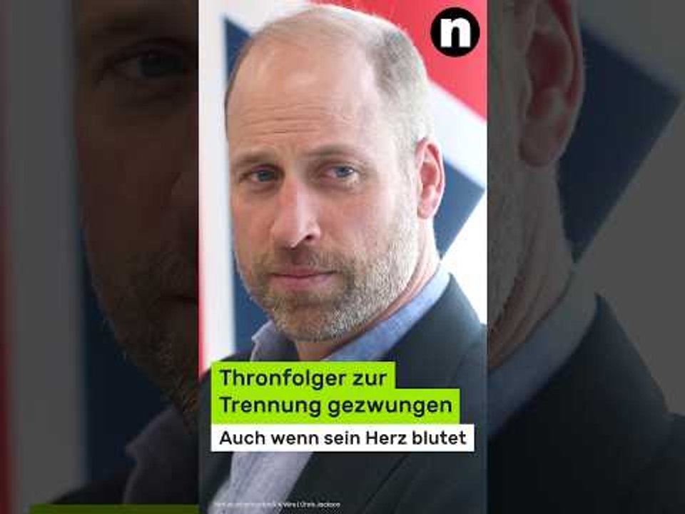Prinz William: Thronfolger zur Trennung gezwungen - auch wenn sein Herz blutet
