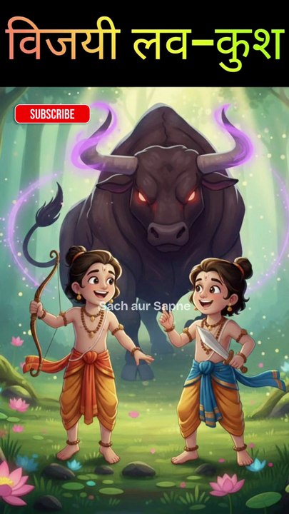 क्या सच में मायावी बैल से लड़े थे लव-कुश?