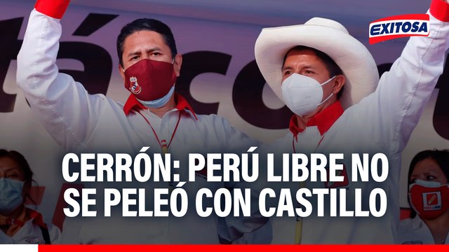 Perú Libre dejó el gobierno de Pedro Castillo por culpa del caviarismo , señala Cerrón