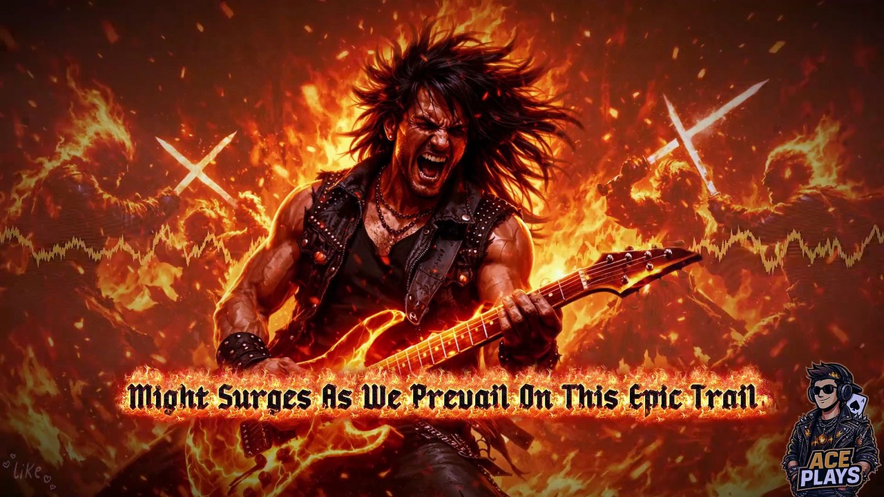 Inferno Surge 🔥 Epic Rock AI Shredder Anthem!