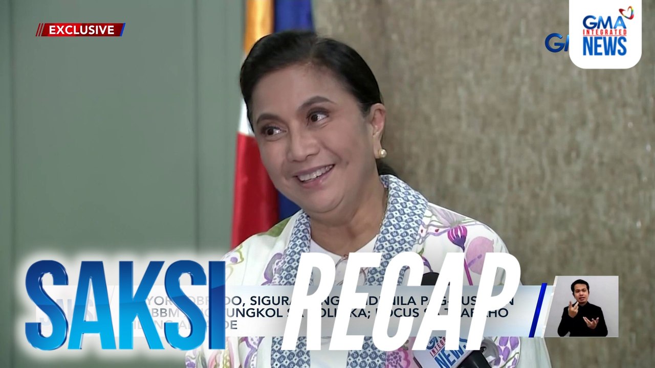 Saksi: (Part 1) 7 patay sa magkahiwalay na landslide sa Mindanao; Ex- Pres. Rodrigo Duterte, pinayagan ng ICC Pre-trial Chamber I na hindi dumalo sa Confirmation of Charges hearing; Plano ni Mayor Leni Robredo sa 2028 | Saksi