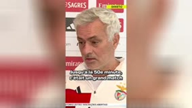 Affaire Vinicius/Prestianni - Mourinho : Pas facile à gérer émotionnellement tout ce qui se passe