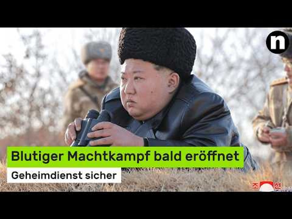 Kim Jong Un: Geheimdienst sicher - blutiger Machtkampf bald eröffnet