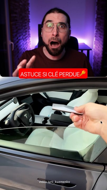 COMMENT OUVRIR UNE TESLA SANS CLÉ ET SANS TÉL' ? 🔑