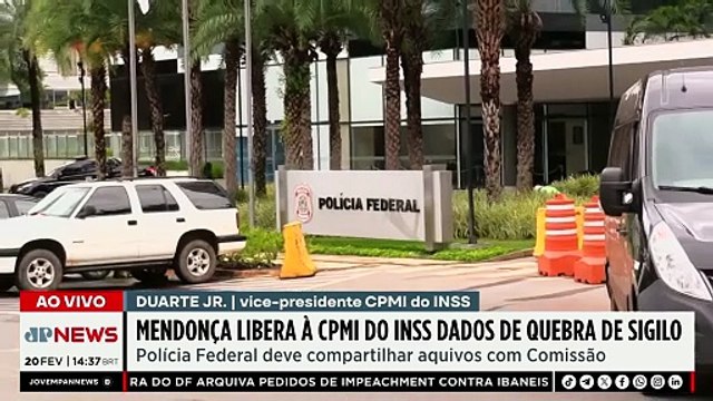 Caso Master: Mendonça libera à CPMI do INSS dados de quebra de sigilo de Vorcaro | TEMPO REAL