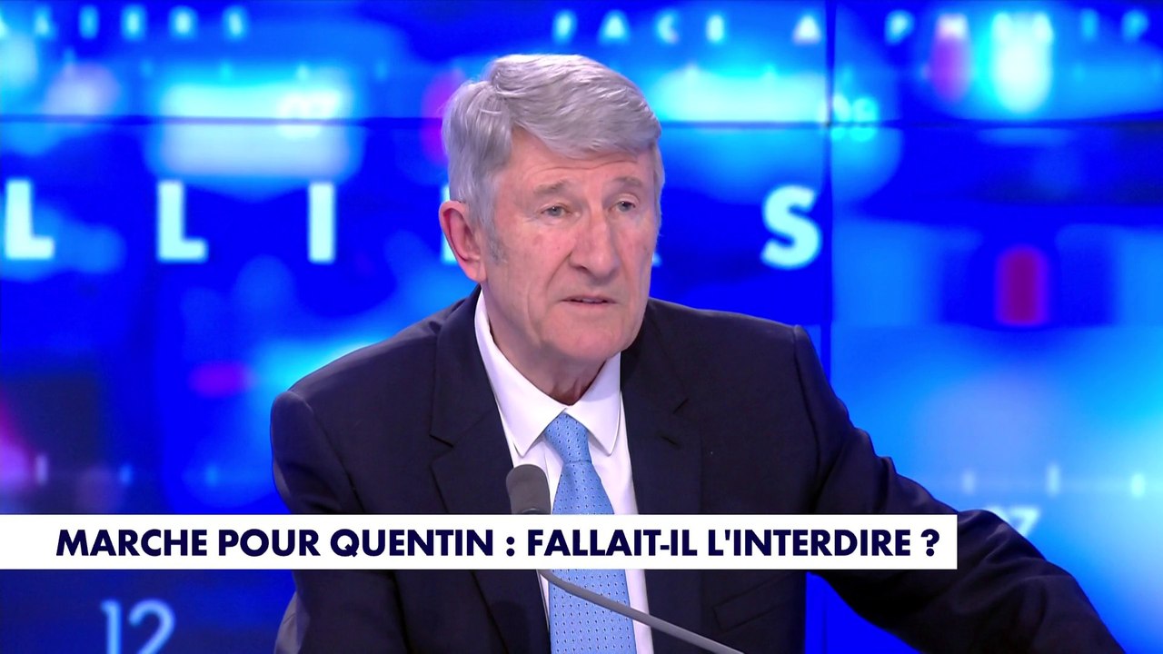 Philippe de Villiers : «La gauche a épousé la violence depuis deux siècles.»