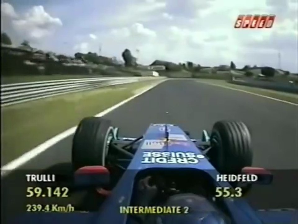 F1 – Nick Heidfeld (Sauber Ferrari V10) Onboard – Hungary 2003