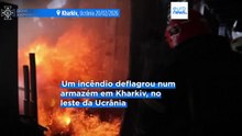 Ataques em Zaporíjia e Kharkiv fazem um morto e vários feridos