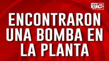 Impactante encontraron una bomba en la planta de Mercado Libre
