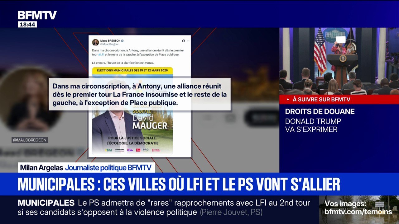 Municipales 2026: dans ces différentes villes, le PS et LFI vont s'allier